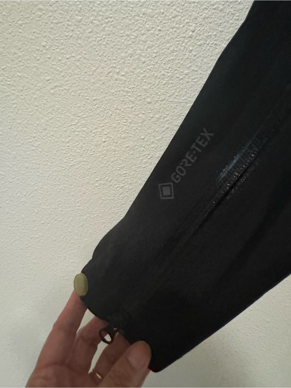 Outdoor Research Gore-Tex Foray Rain Pants Black Lightweight Zip Outseam-Medium - Picture 10 of 14